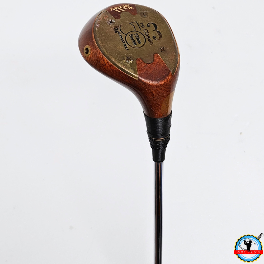 Louisville Golf The Classic 50's Series Persimmon 3-Wood RH Regular Steel 42.5"